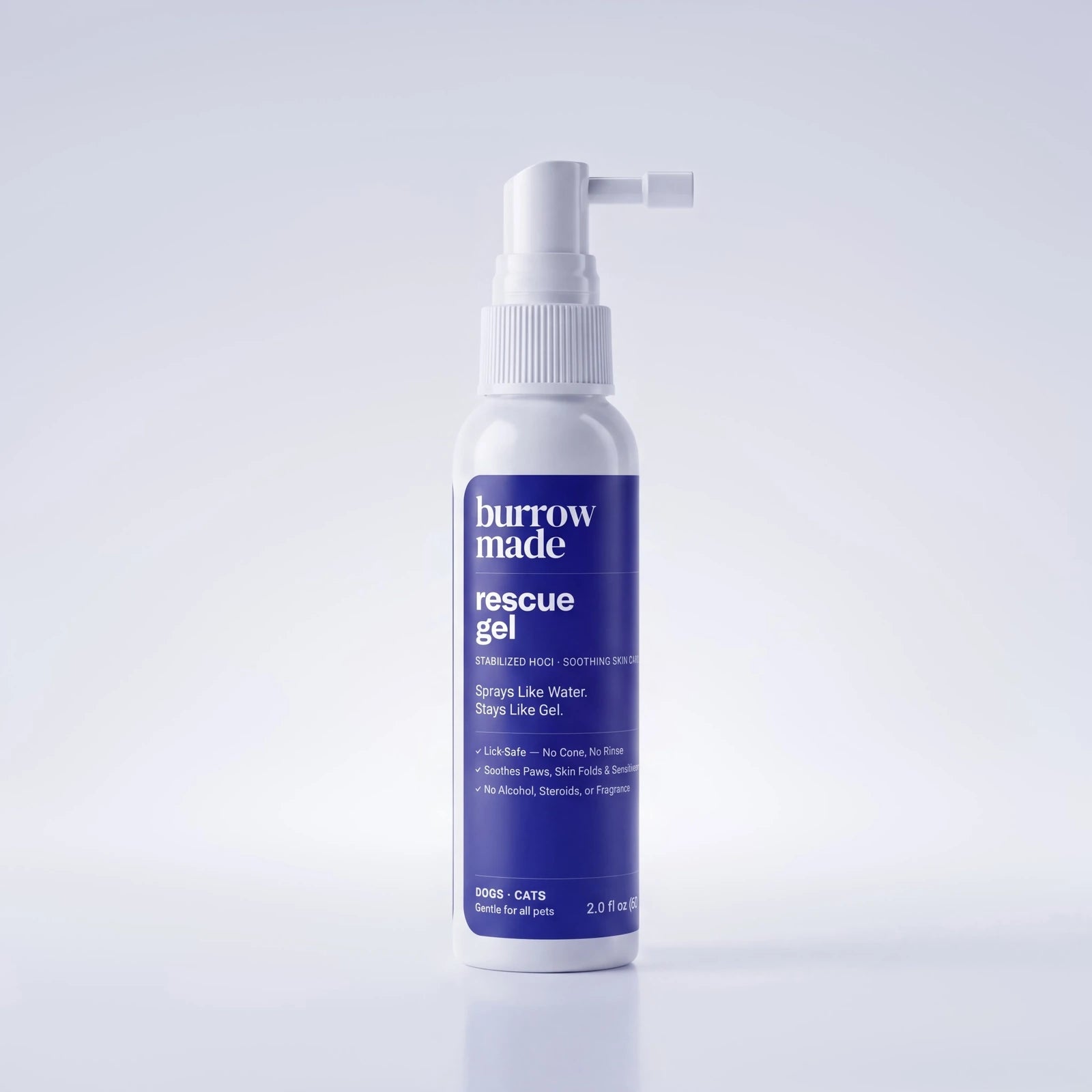 Rescue Gel – 60ml Spray-to-Gel bottle