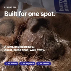 Rescue Gel targeted application for the spots that need more care