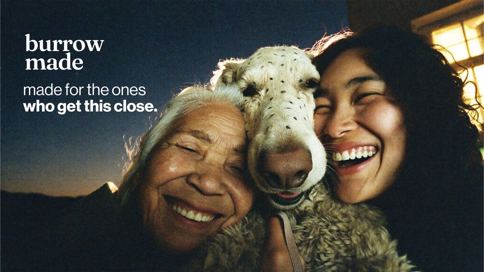 An owner hugging their dog close