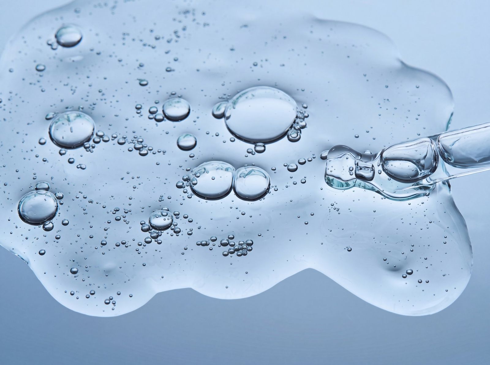 A clear, gentle gel – stabilized hypochlorous acid